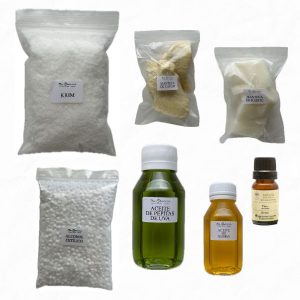 kit acondicionador solido natural