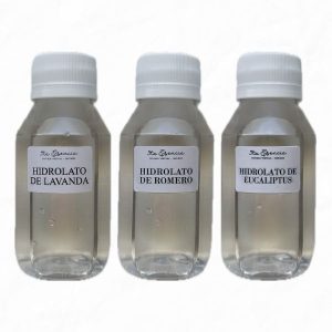 hidrolatos puros de lavanda, romero y eucaliptus