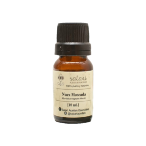 aceite esencial puro y natural de nuez moscada